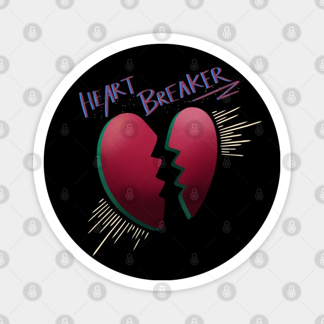 HeartBreaker Magnet by Arabbbit